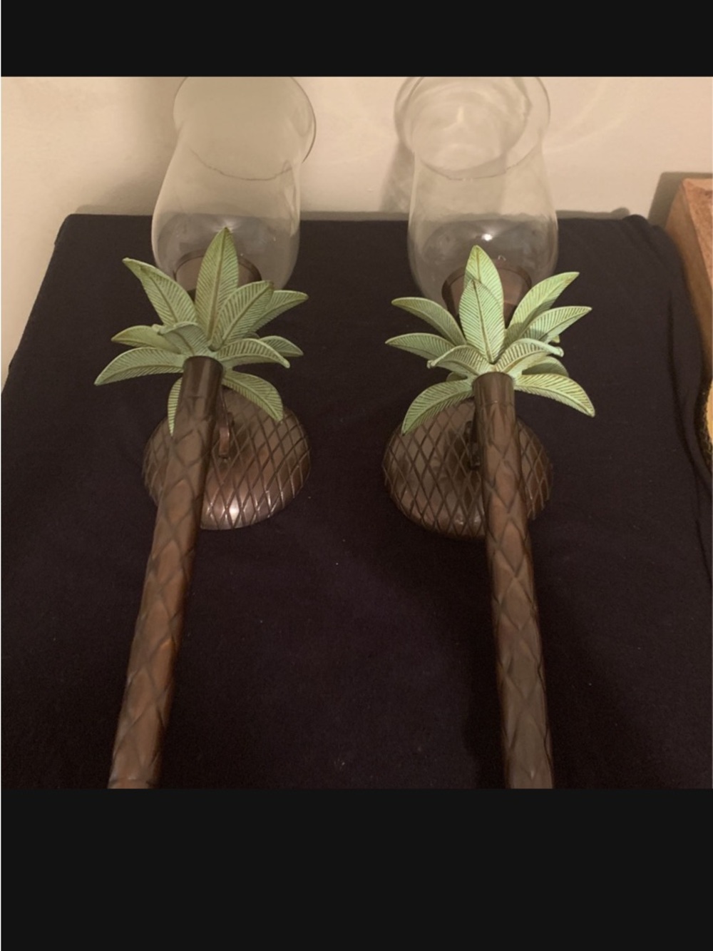 Wall Sconce Palm Tree Theme
